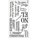 Sizzix Clear Stamps Set 13/Pkg By Catherine Pooler - Greetings Of The Season*