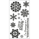 Sizzix Clear Stamps Set 12/Pkg By Catherine Pooler - White Christmas*