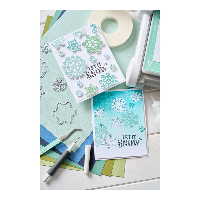 Sizzix Framelits Die Set 15/Pkg By Catherine Pooler - White Christmas