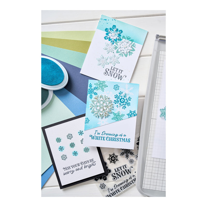 Sizzix Framelits Die Set 15/Pkg By Catherine Pooler - White Christmas