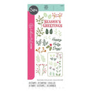 Sizzix Clear Stamps Set 29/Pkg By Catherine Pooler - Happy Holly Days*