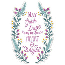 Sizzix 3D Textured Impressions Embossing Folder By Jen Long - Merry & Bright*