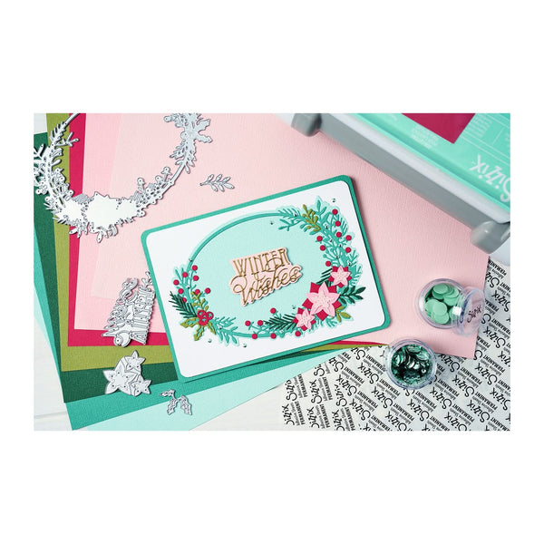 Sizzix Thinlits Die Set 14/Pkg By Jen Long - Winter Wishes