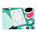Sizzix A6 Layered Stencils 4/Pkg by Jen Long - Merry & Bright
