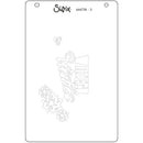 Sizzix A6 Layered Stencils 4/Pkg By Jen Long - Winter Wishes