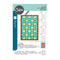 Sizzix A6 Stencil By Stacey Park 4/Pkg - Textures From Afar #2