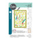 Sizzix A6 Stencil By Stacey Park 4/Pkg - Fragmented Floral