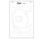 Sizzix A6 Stencil By Stacey Park 4/Pkg - Belle of the Ball
