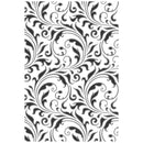 Sizzix Textured Impressions Embossing Folder by Tim Holtz - Vault Flourish