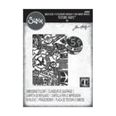 Sizzix Textured Impressions Embossing Folder by Tim Holtz - Vault Airmail