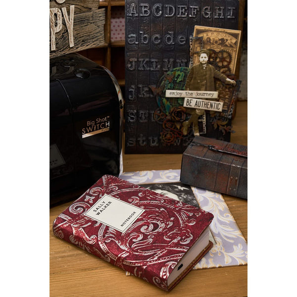 Sizzix 3D Texture Fades Embossing Folder A5 By Tim Holtz - Entangled