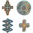 Sizzix Thinlits Dies By Seth Apter 9/Pkg - Roundabouts