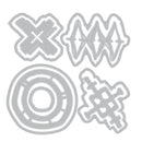 Sizzix Thinlits Dies By Seth Apter 9/Pkg - Roundabouts