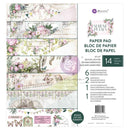 Prima Marketing Double-Sided Paper Pad 12"X12" 14/Pkg Serene Petals