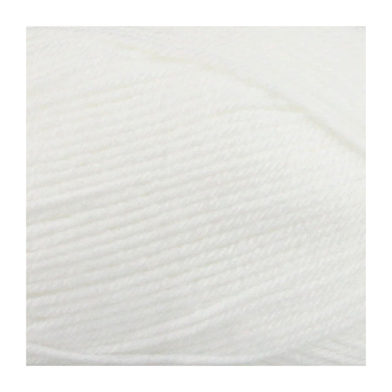 Fiddlesticks Superb 8 Yarn 100g - White