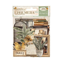 Stamperia Cardstock Ephemera Adhesive Paper Cut Outs - Golden Harmony