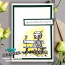 Creative Expressions Pre-Cut Rubber Stamp By Andy Skinner - Bot-ology - Spread A Little Kindness