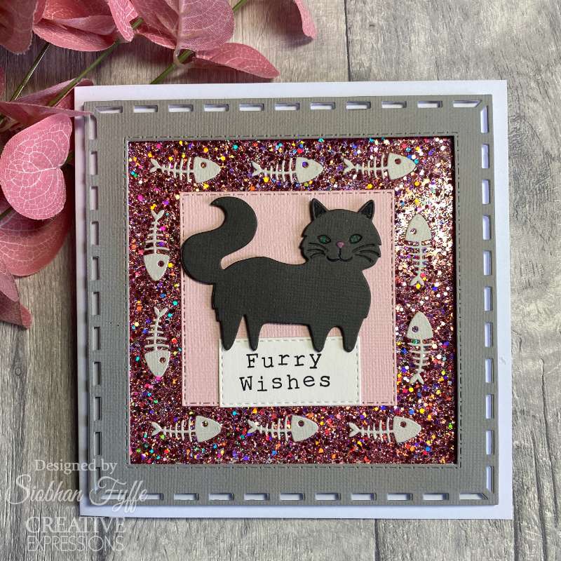 Creative Expressions Craft Dies By Sue Wilson - Noble Collection - Stained Glass Squares