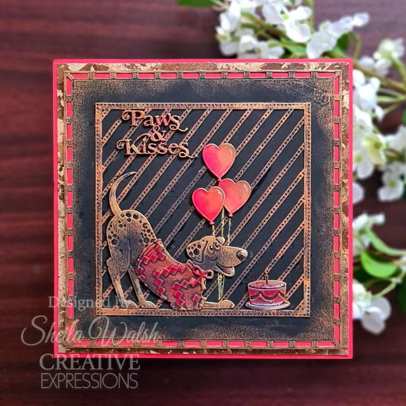 Creative Expressions Craft Dies By Sue Wilson - Noble Collection - Stained Glass Squares