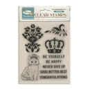 Stamperia Clear Stamps - Alterego - Crown And Cat