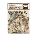 Stamperia Cardstock Ephemera Adhesive Paper Cut Outs^ - Old Lace