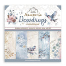 Stamperia Double-Sided Paper Pad 12"x 12" 10/Pkg - Create Happiness Dewdrops