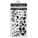 Stamperia Stencil 4.72"x 9.84" - Create Happiness Dewdrops - Big Leaves