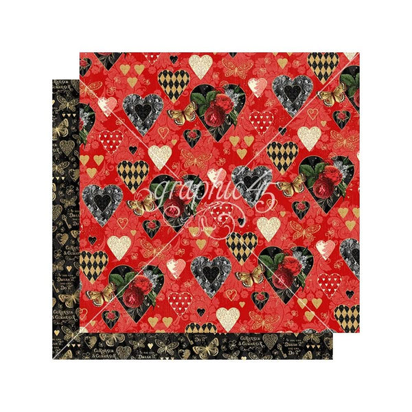 Graphic 45 Collection Pack 8"x 8" - Curiouser & Curiouser