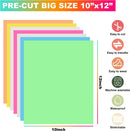 Poppy Crafts Glow in the Dark Heat Transfer Vinyl 7 pk - 10” x 12"