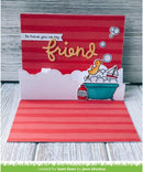 Lawn Cuts Custom Craft Die - Cloudy Hillside Pop-Up Add-On