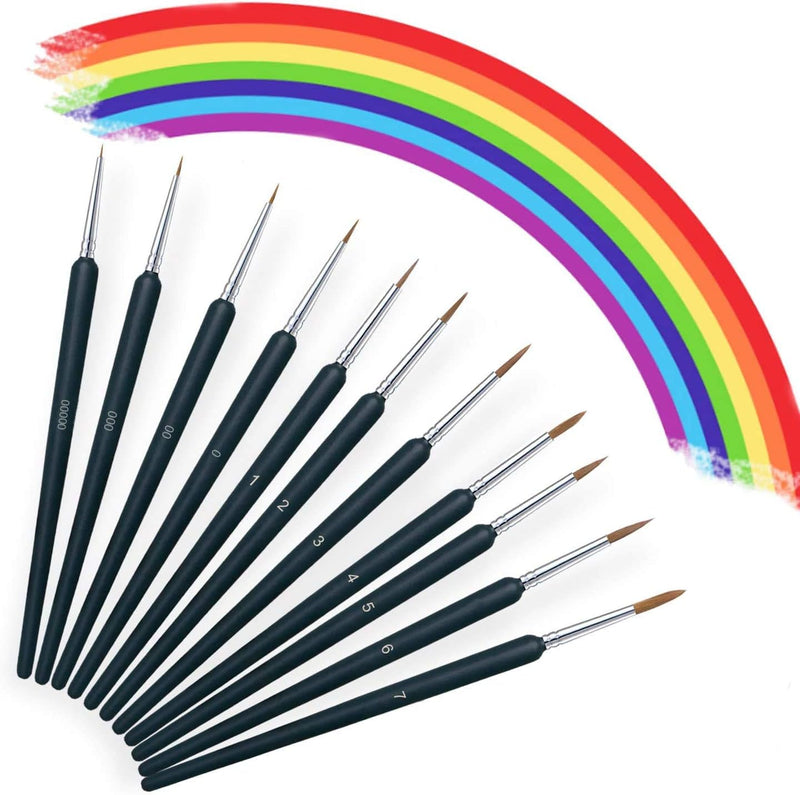 Universal Crafts Paint Brush Set - 11 Pack