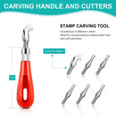 Universal Crafts Rubber Carving Kit