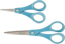 Fiskars Softgrip Fashion Double Loop And Detail Scissors - Sea Mist/Eclipse