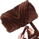 Poppy Crafts Super Chunky Hand Knitting Yarn 500g - Velvet - Coffee