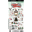 49 And Market Laser Cut Outs Elements, Mistletoe And Memories