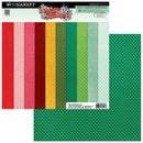 49 And Market Staples Pack 12"X12" Mistletoe And Memories