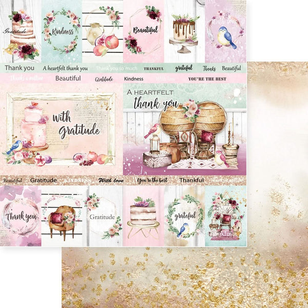 Memory Place Collection Pack 12"X12" Gratitude