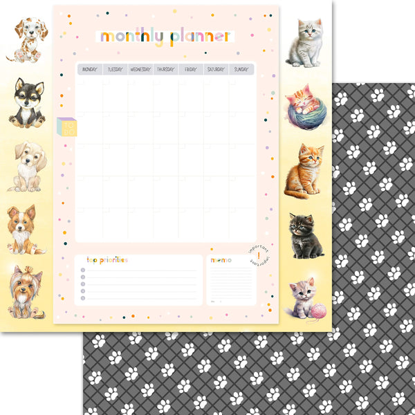 Memory Place Double-Sided Collection Pack 8"X8" Pet Life