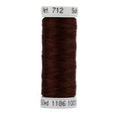 Sulky Cotton Petites Thread 12wt 50yd - Sable Brown