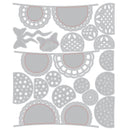 Sizzix Thinlits Die & A5 Stamp Set By 49 And Market Doily Banner