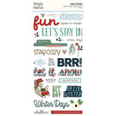 Simple Stories Foam Stickers Simple Vintage Flannel Season