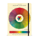 Cavallini Large Notebook - Color Wheel