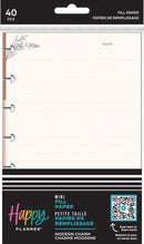 Happy Planner Mini Fill Paper Modern Charm
