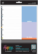 Happy Planner Classic Fill Paper Bright Energy