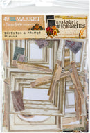 49 And Market Nostalgic Memories Ephemera and Frames Set