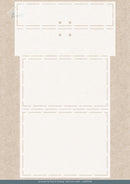 Find It Trading Card Deco Essentials Stencil Golden Present A4, Golden Whisper