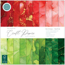 Craft Consortium Double-Sided Paper Pad 12"X12" 30/Pkg Ink Drops - Festive