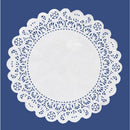 Hygloss Paper Lace Doilies Round 10" 36/Pkg White