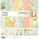 Simple Stories Double-Sided Cardstock Collection 12"x12" Classic Pooh Baby