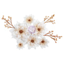 Prima Marketing Twinkle & Treats Paper Flowers 9/Pkg Twinkle Poinsettias